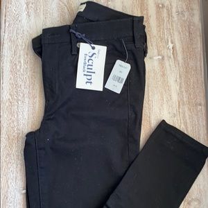 GAP Black high waist skinny jeans